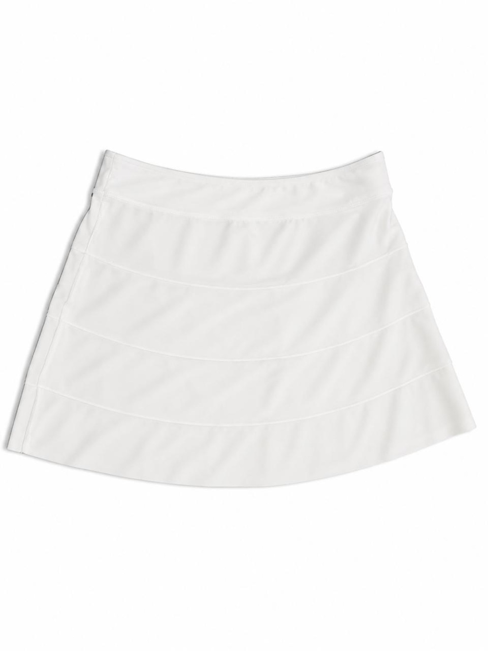 Women’s White A-Line Skirt